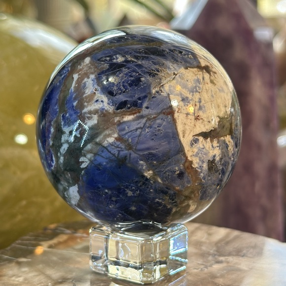 Sodalite Crystal Ball! - Picture 5 of 11